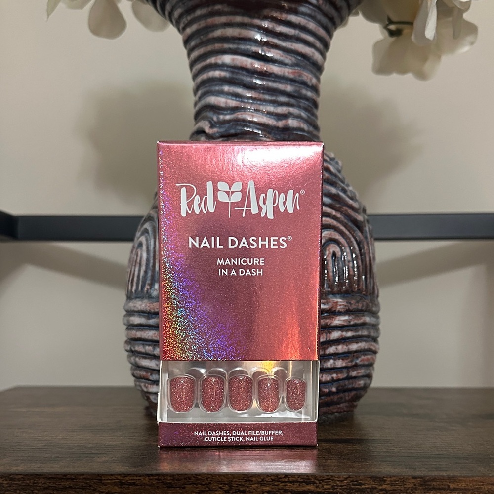 Red Aspen Nail Dashes - Mrs Claws